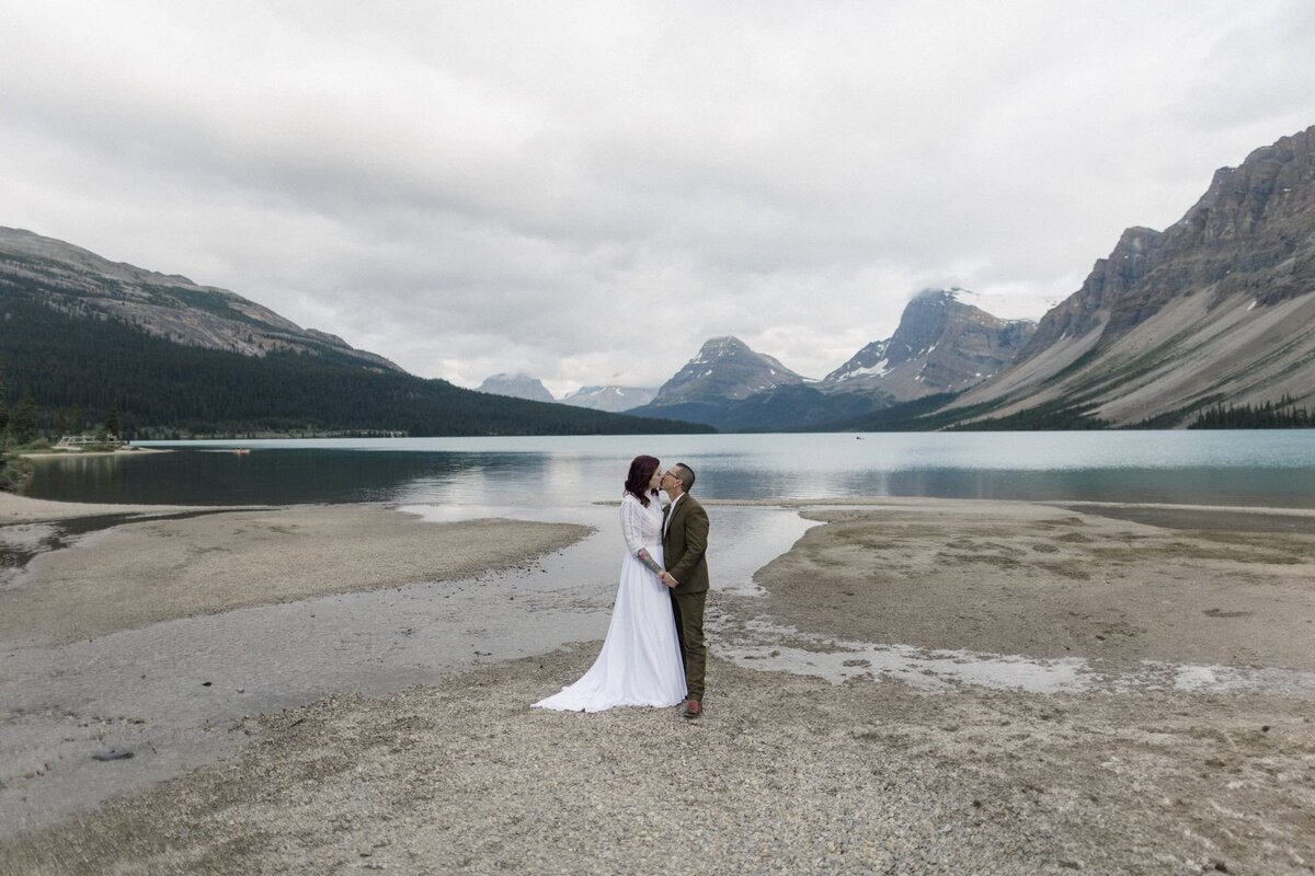 Timeless Tales Creatives - Documentary Elopement Photographers Banff Bow Lake 