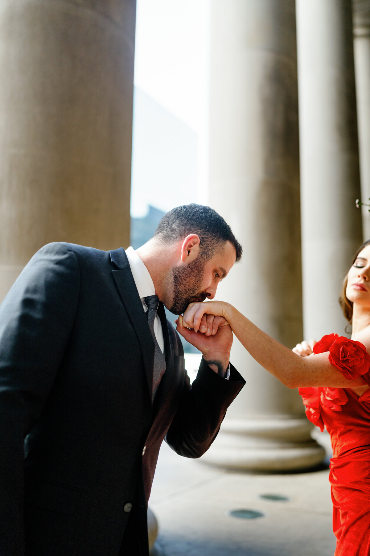 Aspen-Avenue-Chicago-Wedding-Photographer-Union-Station-Chicago-Theater-Engagement-Session-Timeless-Romantic-Red-Dress-Editorial-Stemming-From-Love-Bry-Jean-Artistry-The-Bridal-Collective-True-to-color-Luxury-FAV-51