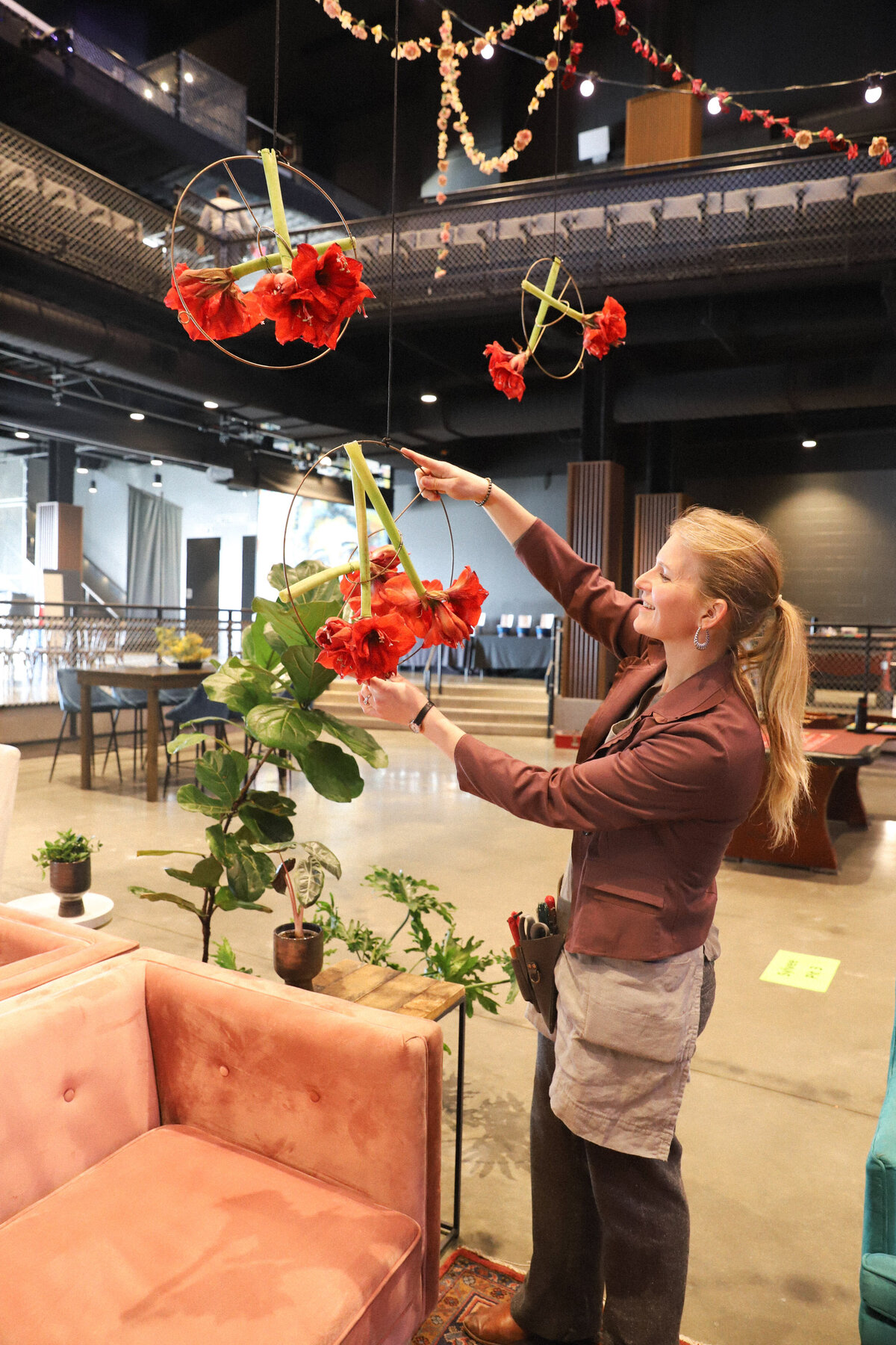 Sylvee FPC Live  activation madison floral installation-15
