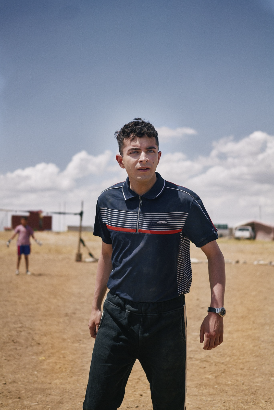 A film still demonstrating cinematic storytelling for commercial work.