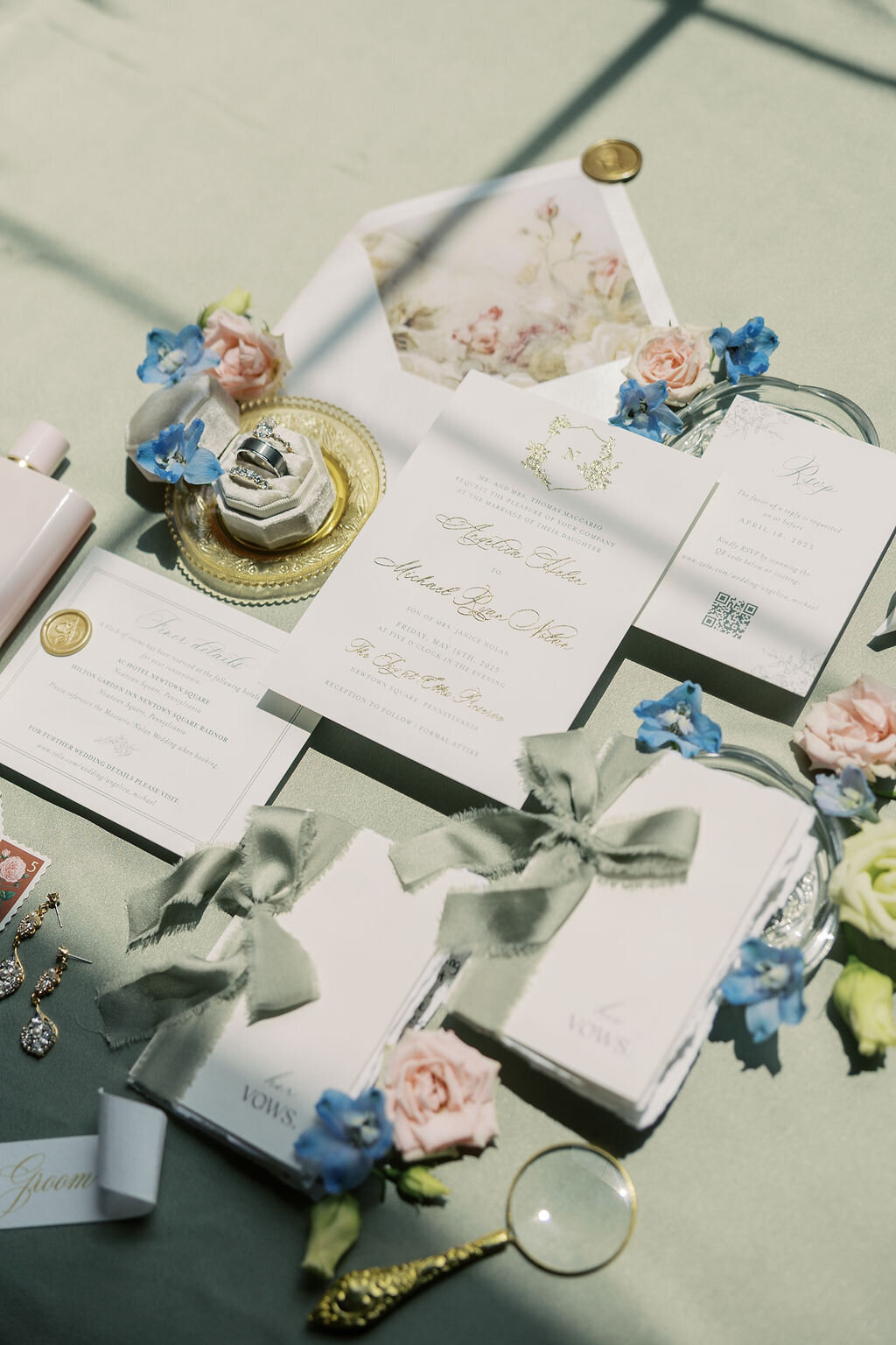 Elegant Wedding Details | Hannah Constein Photography