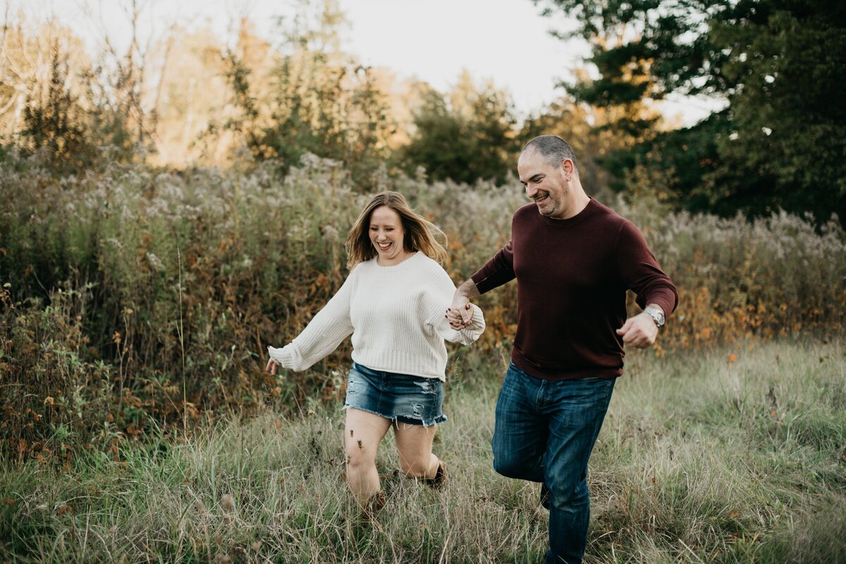 chagrin falls engagement session ohio photographer