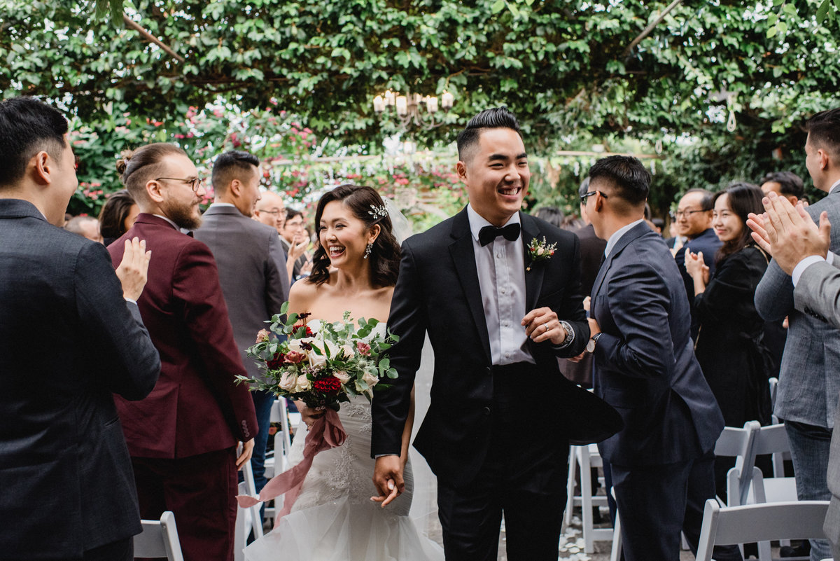 Madsens Greenhouse Newmarket Ceremony Recession Celebrations Best Couple Happy | Jacqueline James Photography Toronto Wedding Photographer for modern, wild romantics
