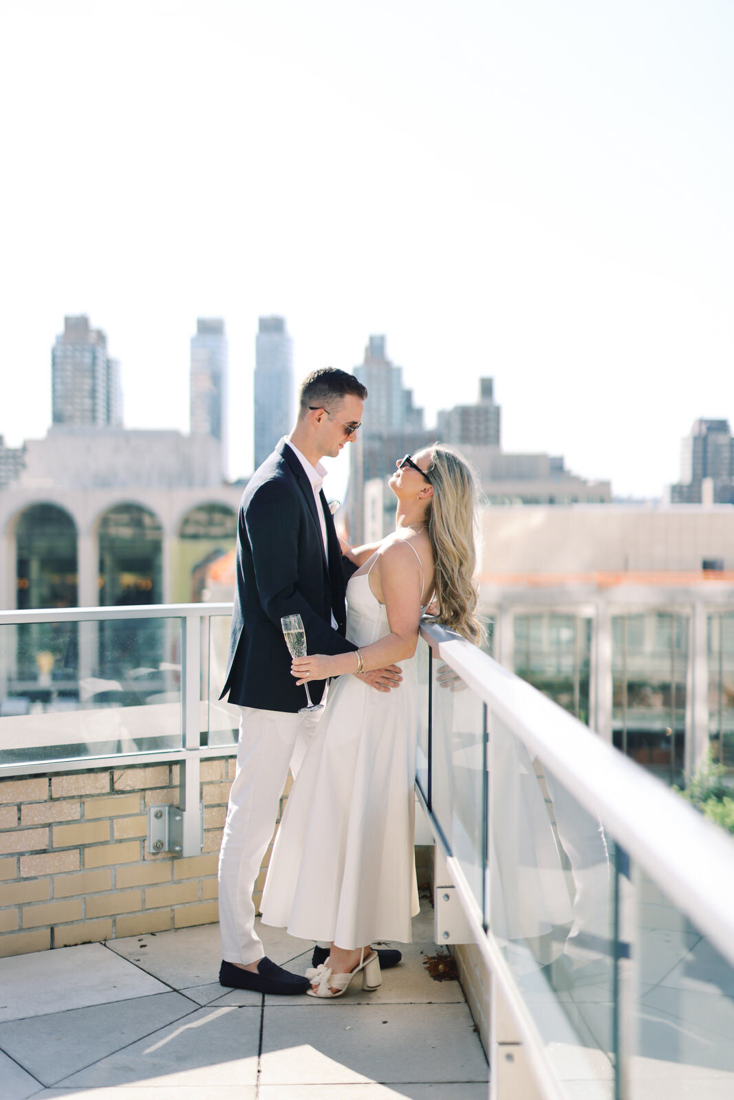Stylish New York City Engagement Session 10