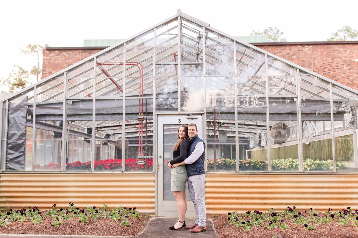 Jennifer B Photography-Bill & Shanin's Engagement Session-Sandhills Gardens and Pinrhurst NC-2020-0123