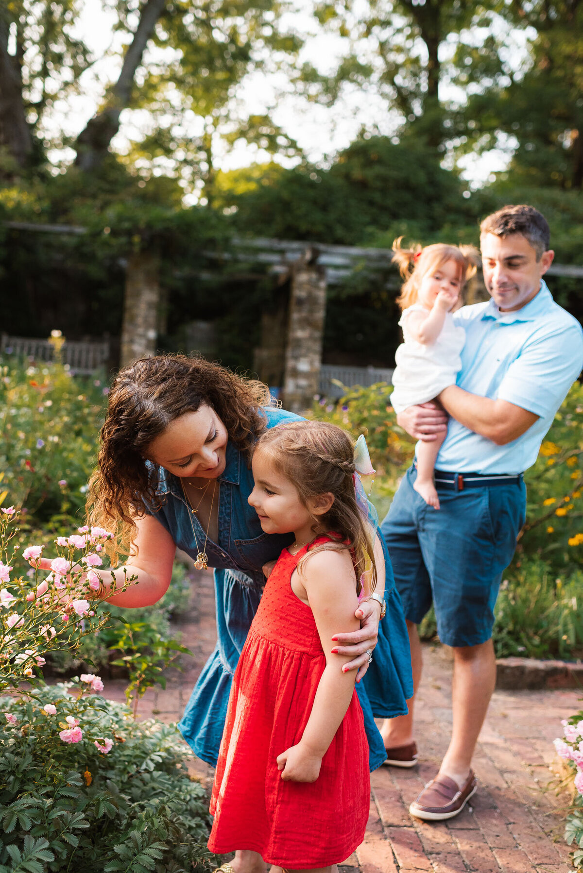 Katz Summer Family Session, Cross Estate Gardens, Bernardsville NJ, Nichole Tippin Photography-54