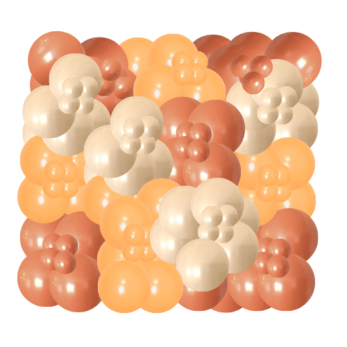 creating branded balloon mockups for balloon stylist business