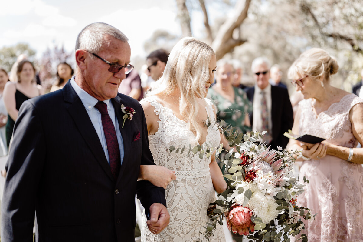 Wedding held in Mildura, VIC