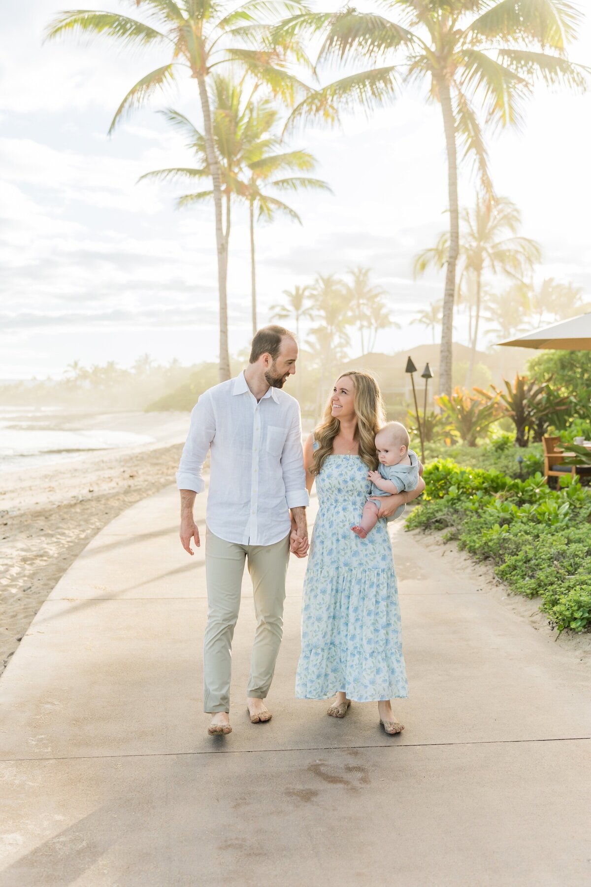 family beach photographers - Kona