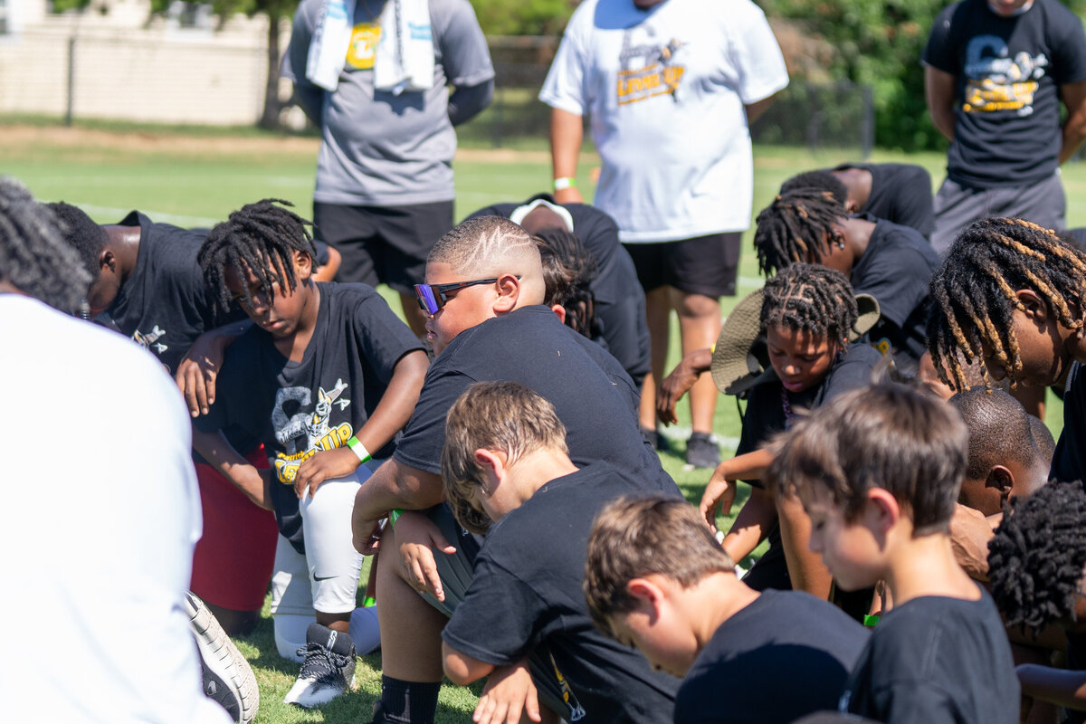 Patrick Queen Level Up 2024 Football Camp -184