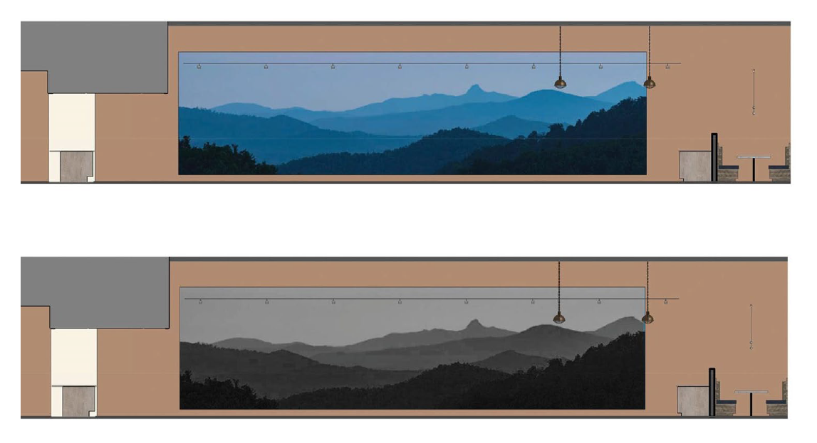 23 View - Feature Graphic Wall