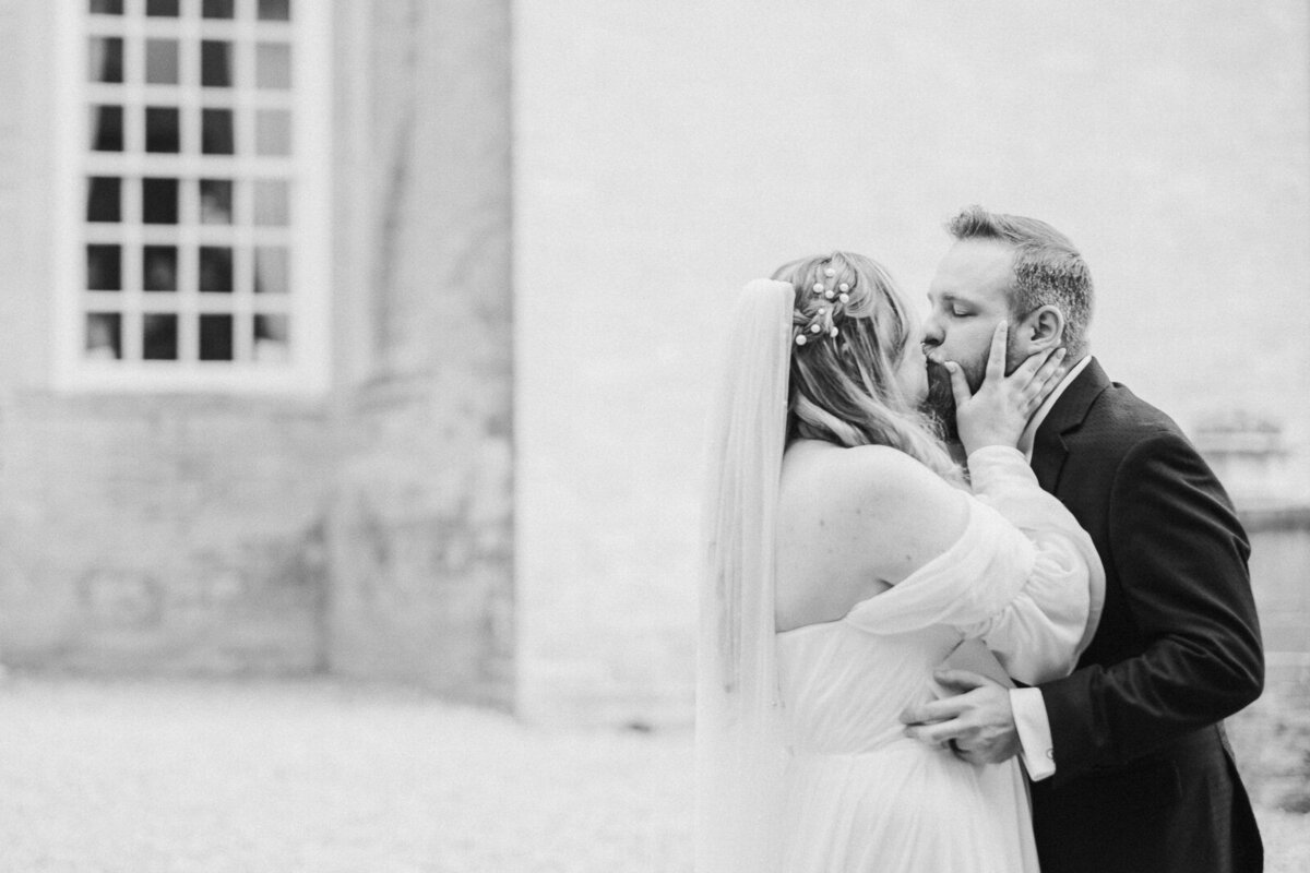 Elegant Wedding at Hinwick House, Northamptonshire - Destination Wedding Photography-89