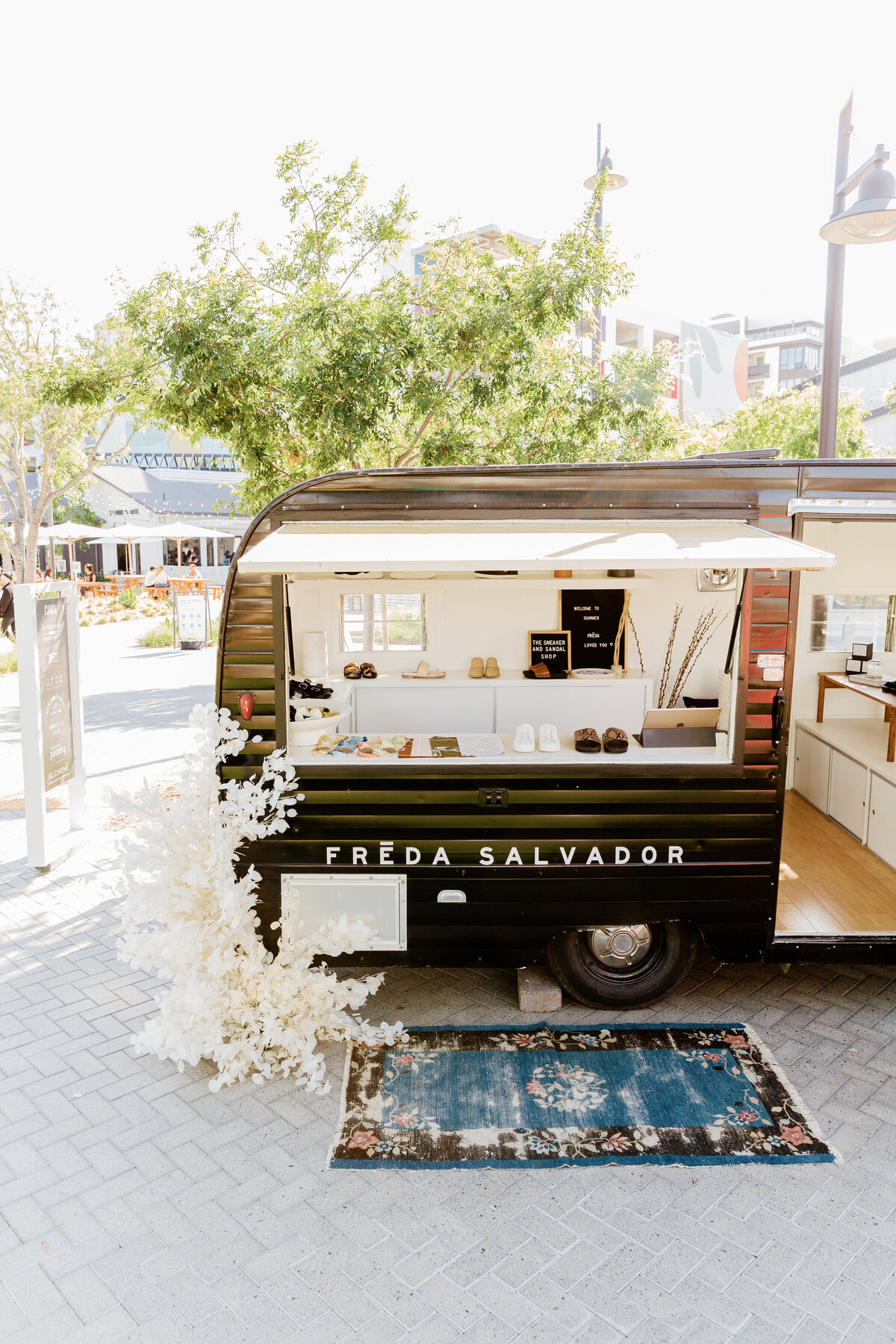 Freda Salvador pop up shopping experience