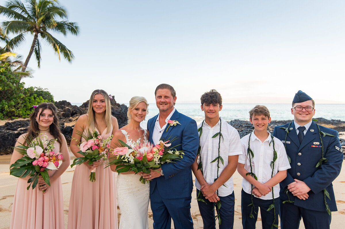 0102 - Fiegel - Amanda and Jon - Makena Cove Maui Wedding