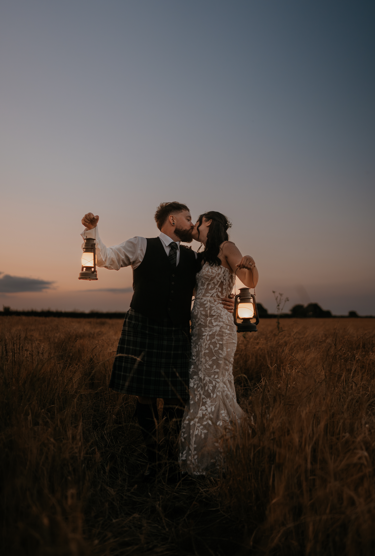 Lauren & Adam lantern