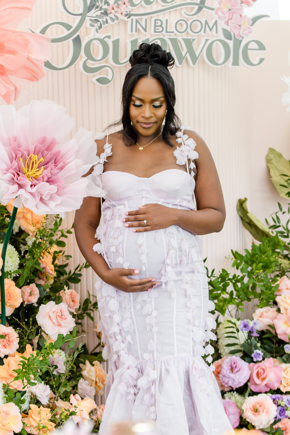 Baby in Bloom Ogunwole  Iris Mannings Photography-193