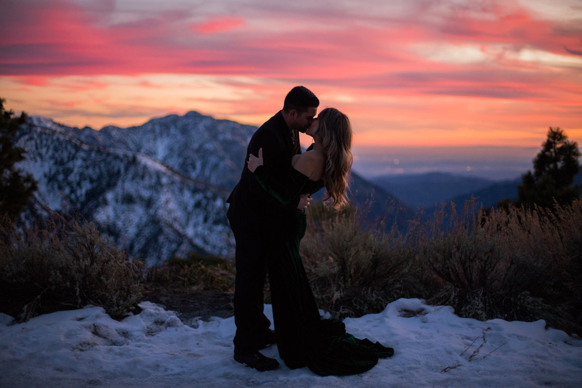 Wrightwood Shootout, Snow Engagement, Snow Elopement, Mountain Elopement, Yosemite Elopement, Wrightwood Elopement, Wrightwood Engagement, Mountainside Bride, Mountainside Elopement-66