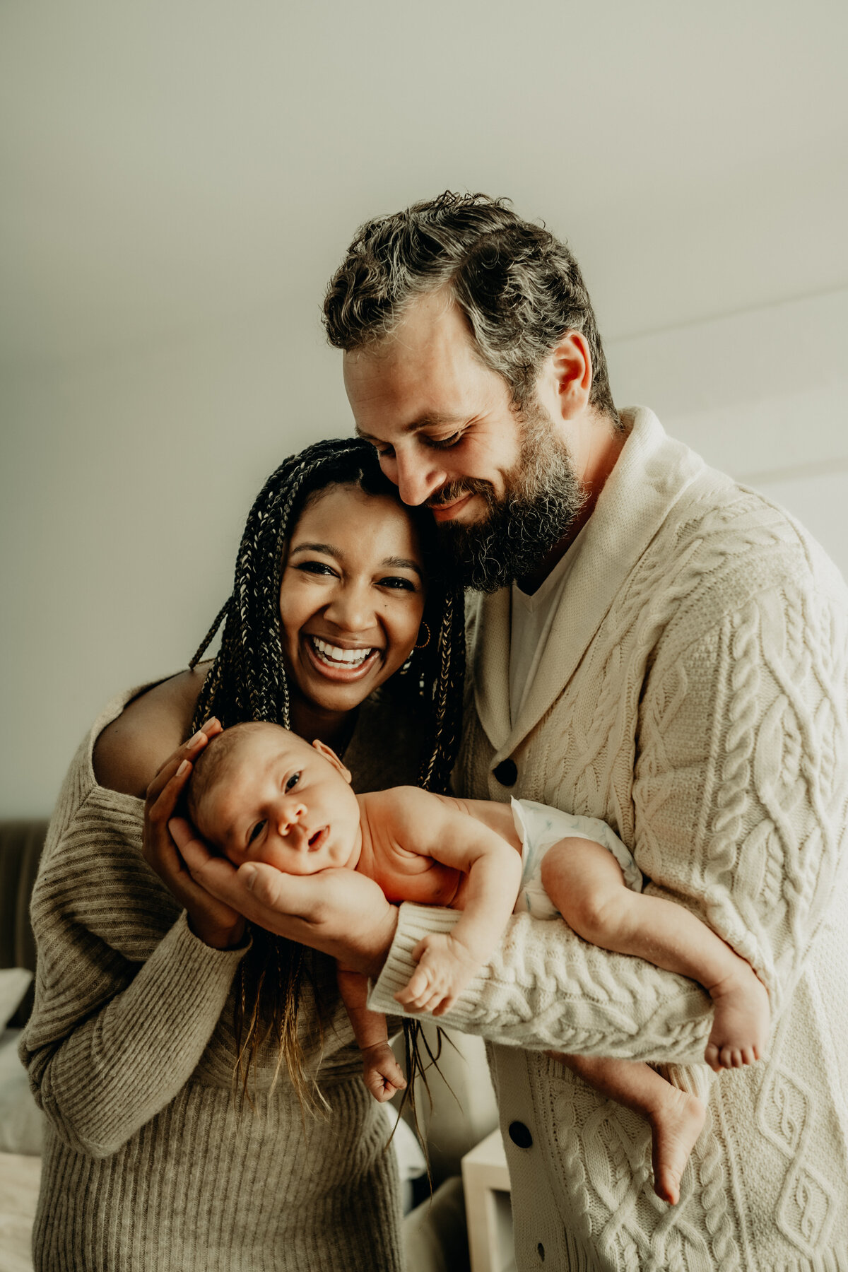 Cozy Up! Lifestyle, In Home Denver Newborn Family Portraits