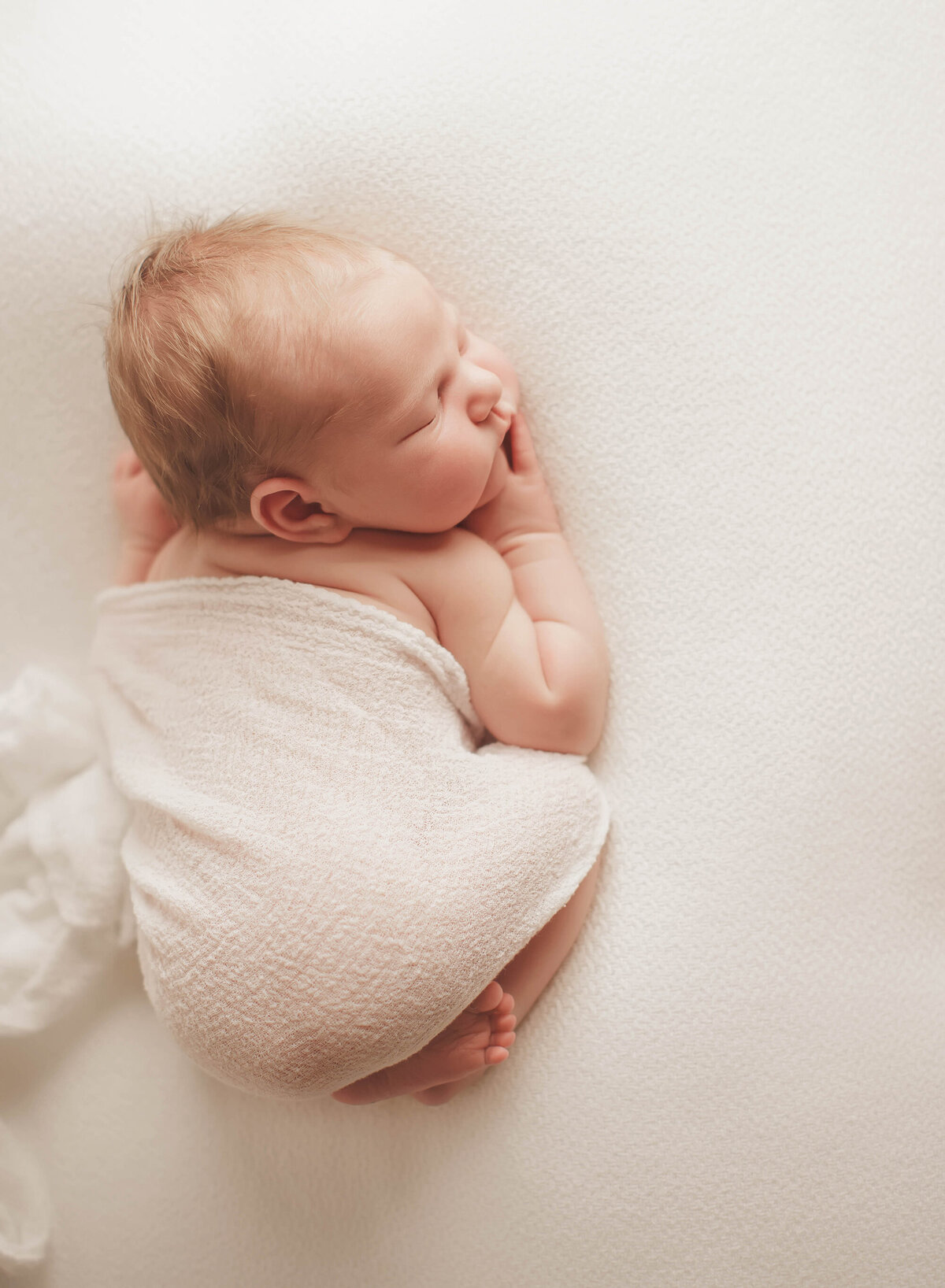 In - Home Newborn Portrait Session in Charleston, SC.