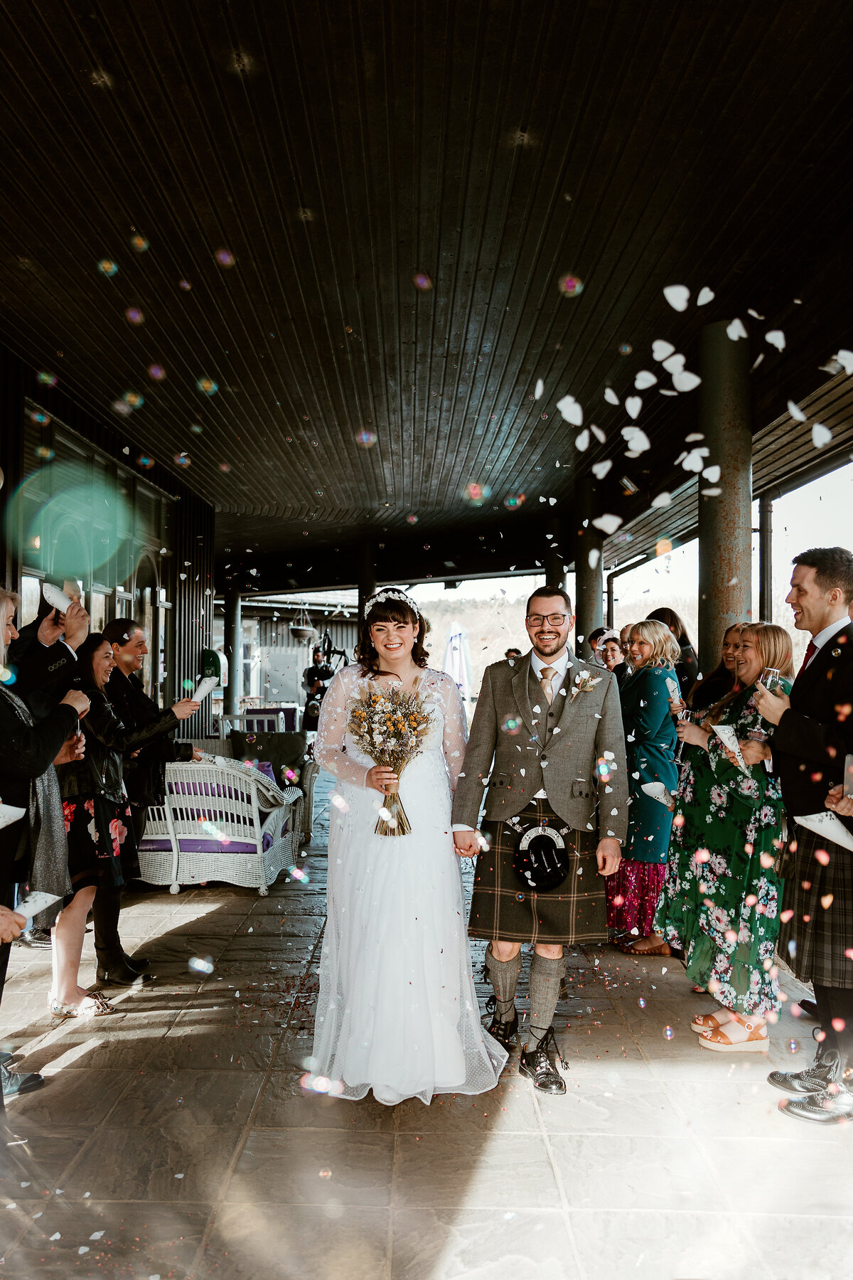 Relaxed and fun wedding  photography in Aberdeen