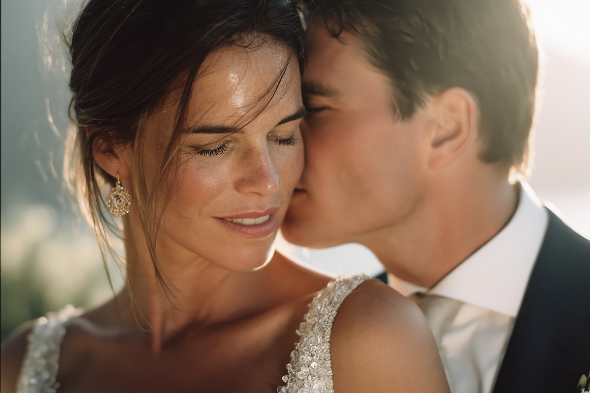 Romantic Wedding Moment