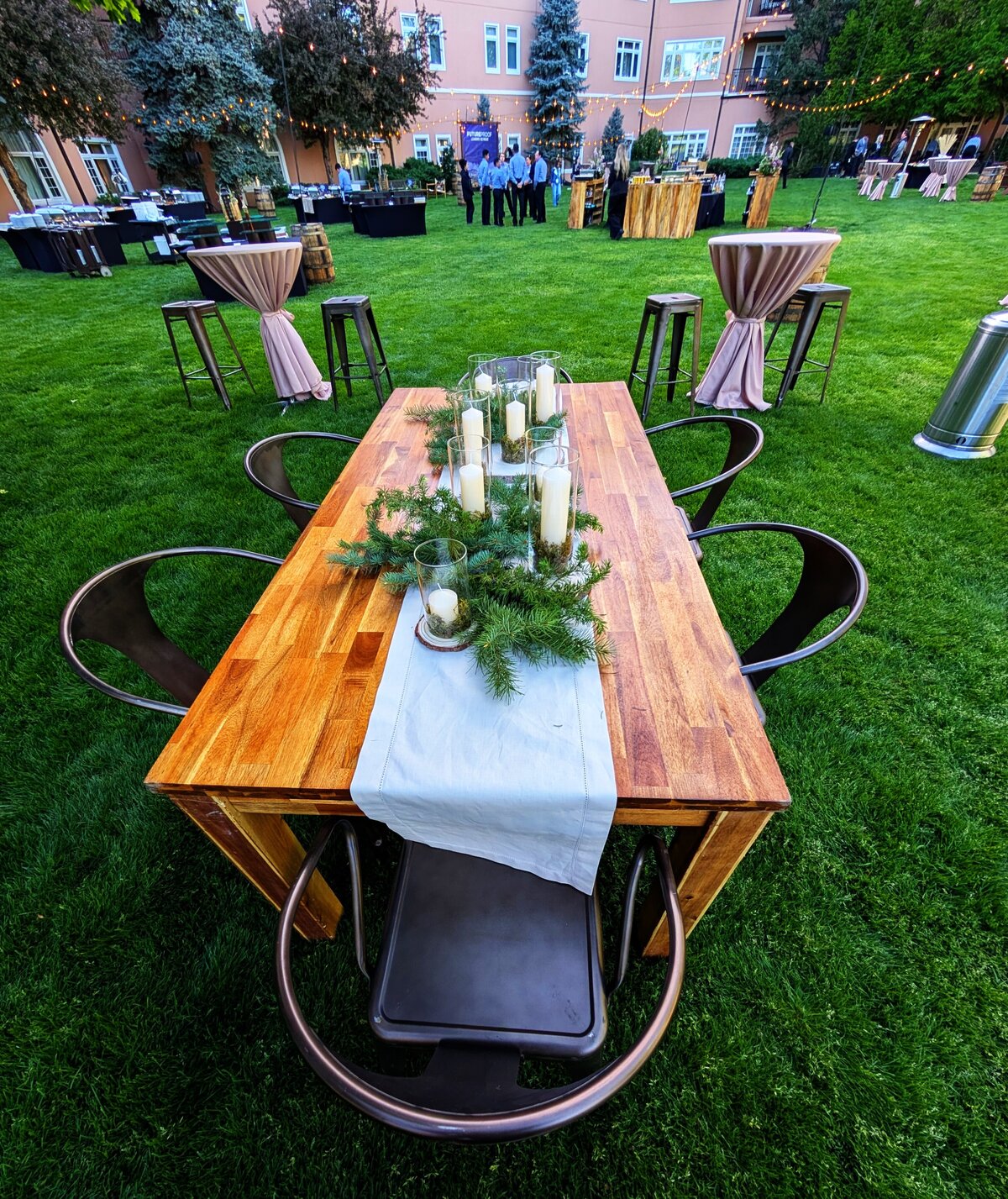 outdoor table
