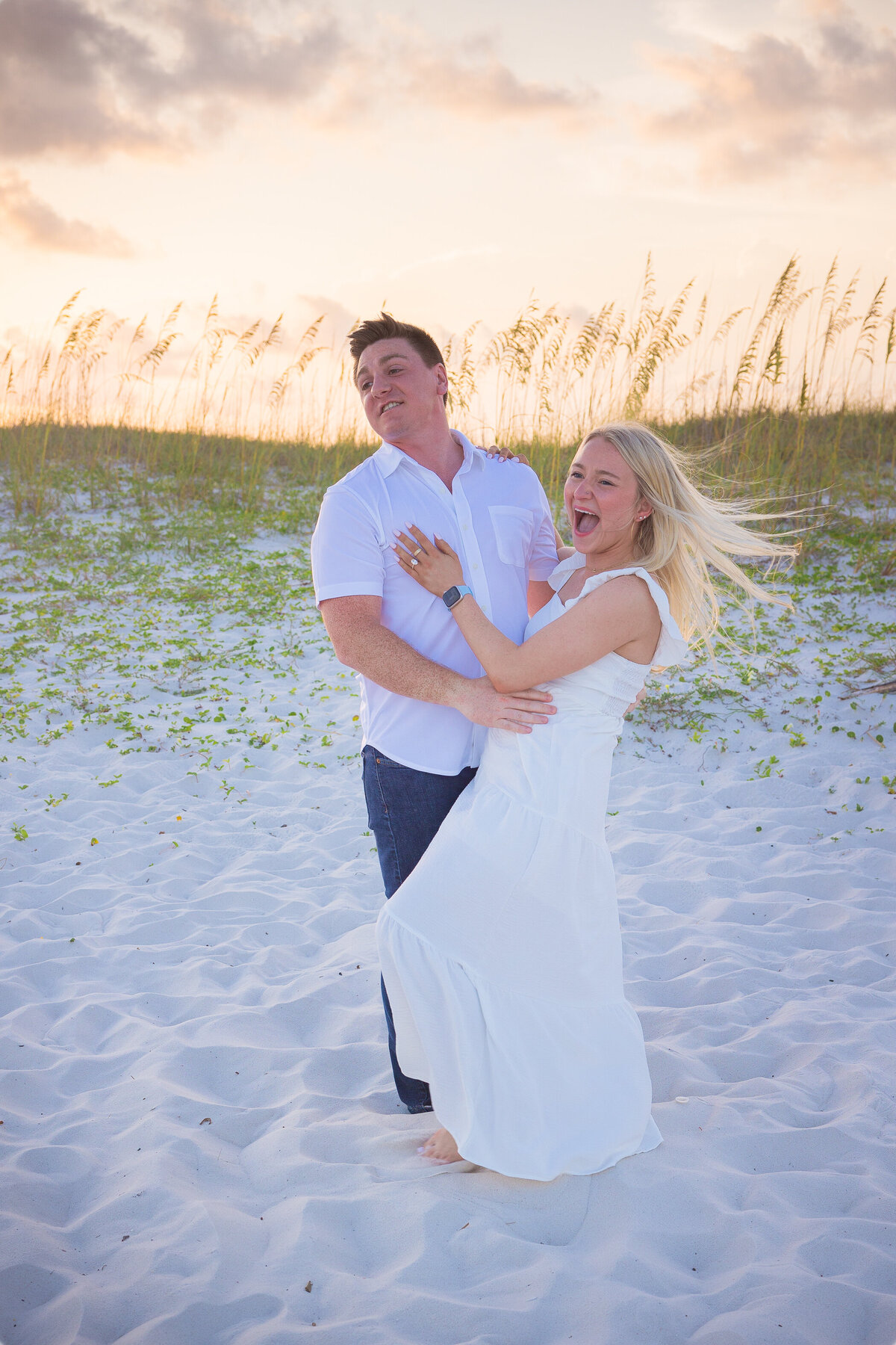 excitement after being proposed to