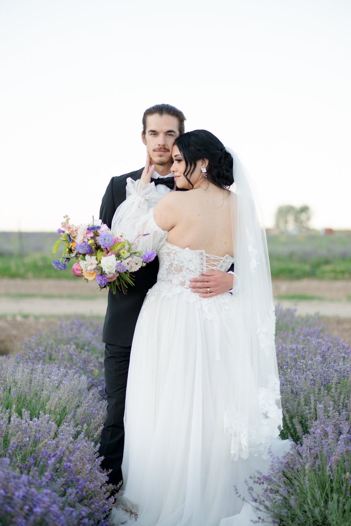 Lavender Fields Wedding - Utah Photographer AlliChelle -305