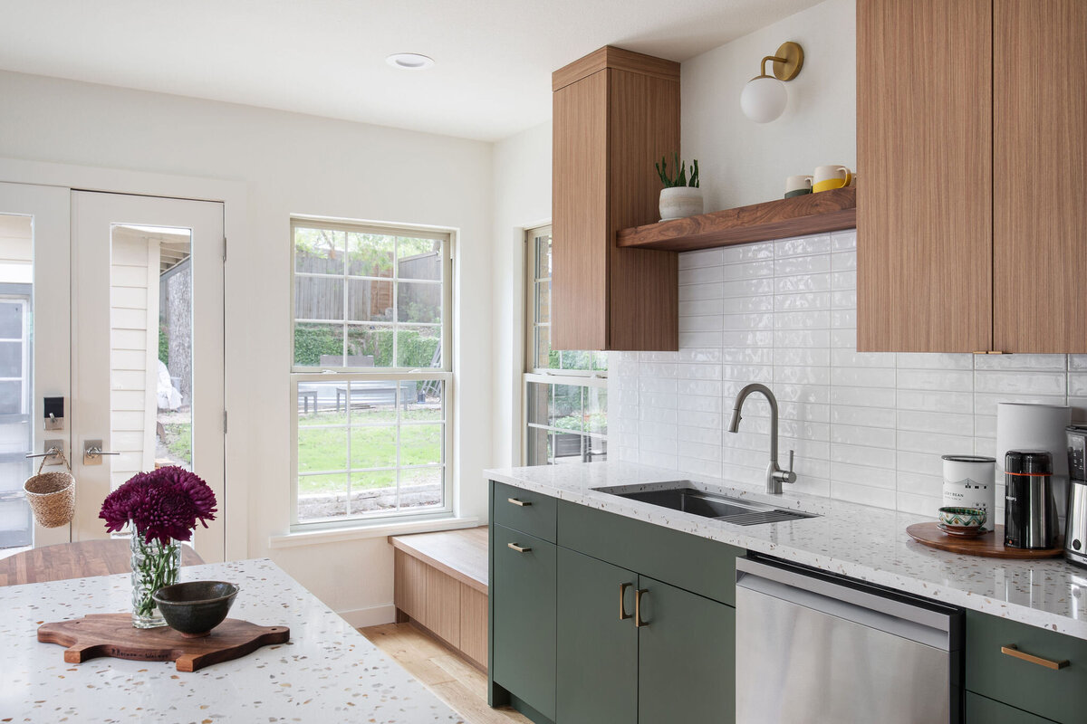 hello-home-modern-kitchen-remodel-green-cabinets-light-wood-floors-terrazzo-backsplash-wood-countertop-6