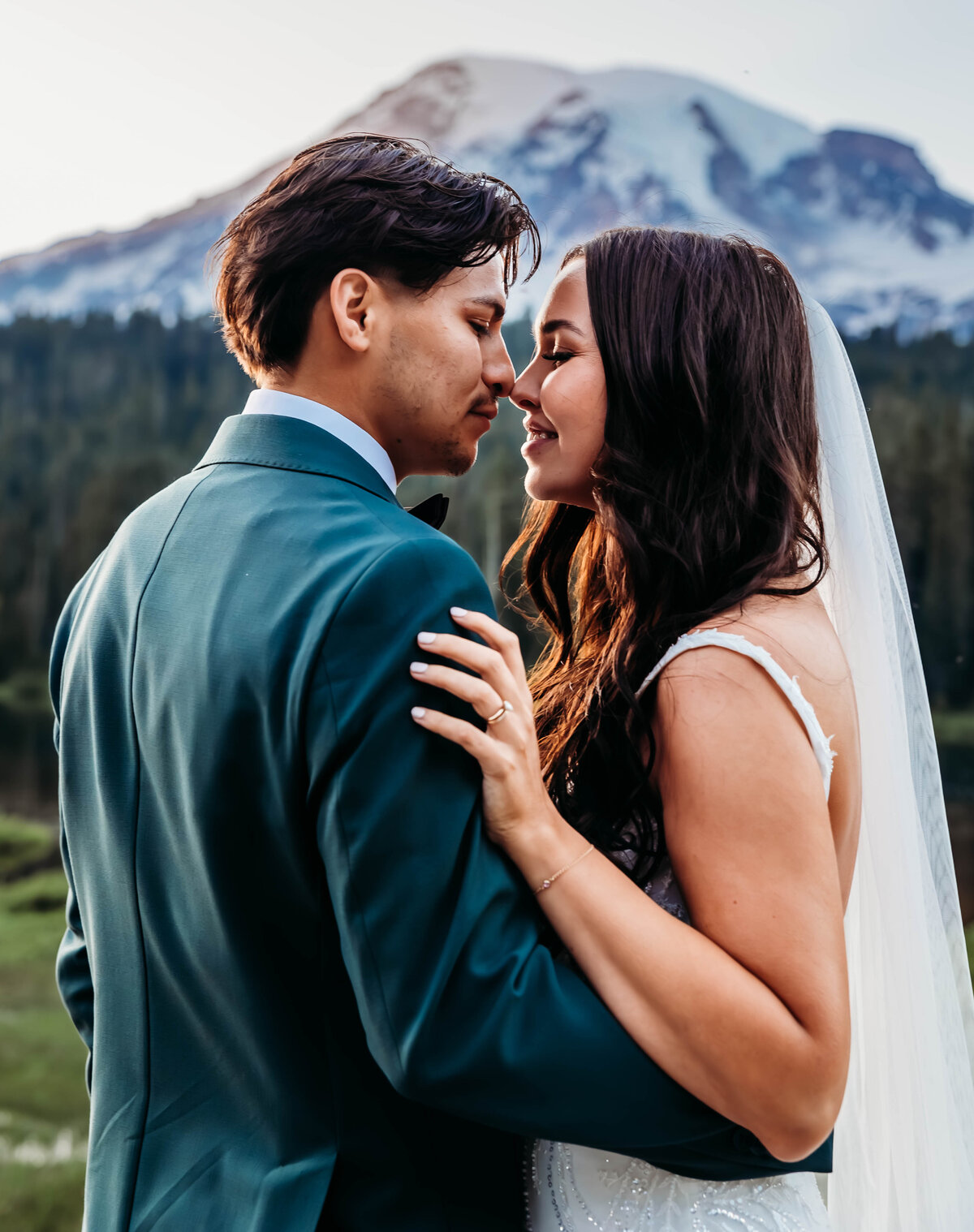Mount Rainier, Washington Elopement-