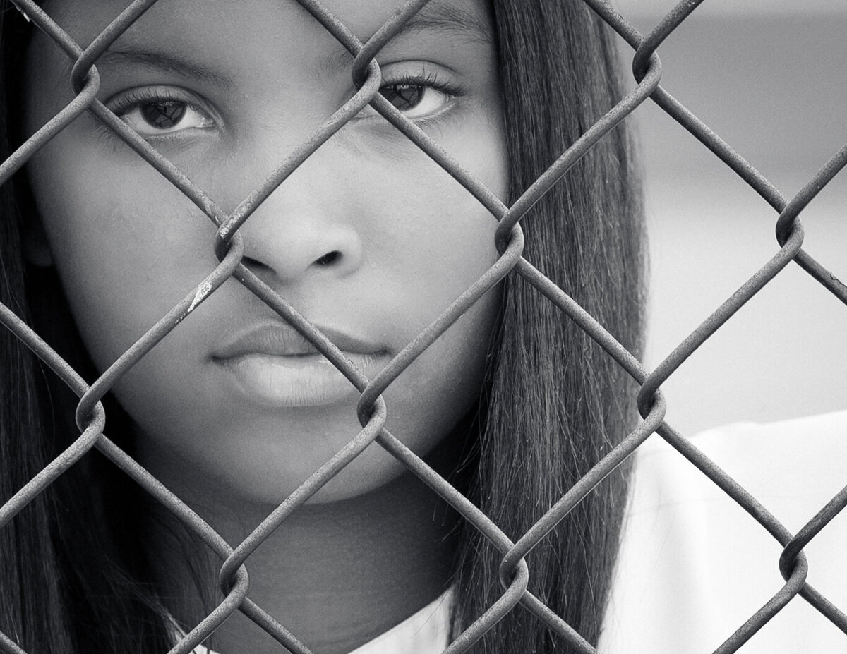Sports portrait showcasing her strength and personality. By Photography by LV Hughes. Serving Bainbridge, Tallahassee, & surrounding areas. 