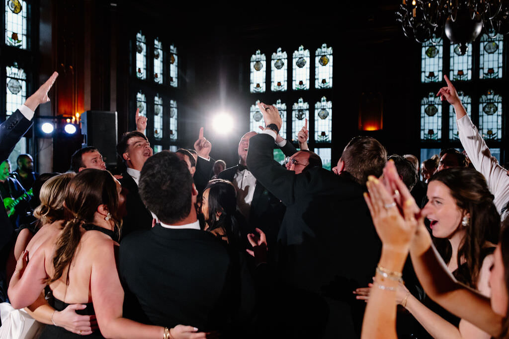 A wedding at Old St. Patrick's Catholic Church and The University Club of Chicago in Chicago, Illinois - 111