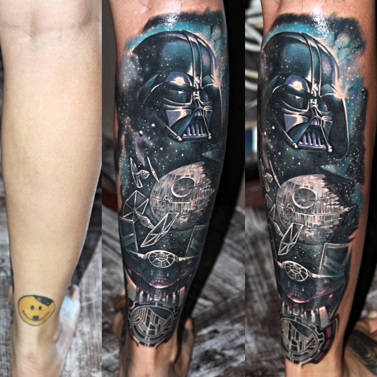 darth vader coverup tattoo