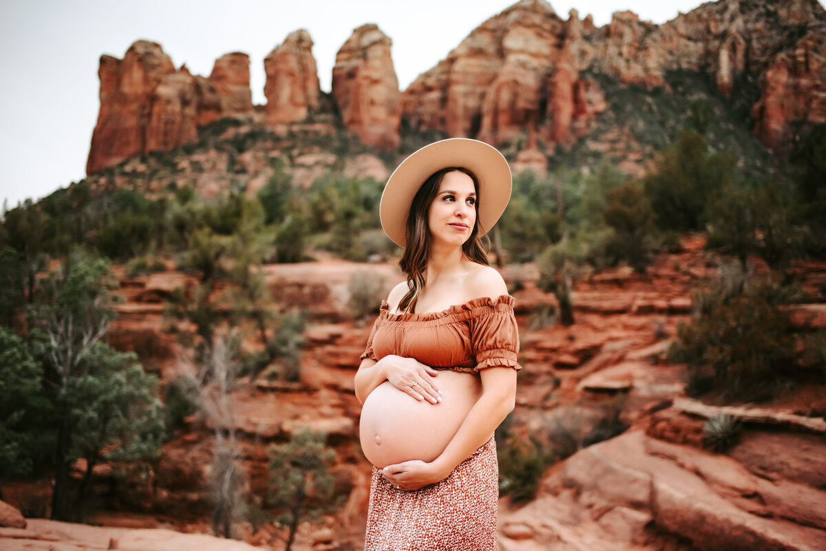 maternity photoshoot arizona