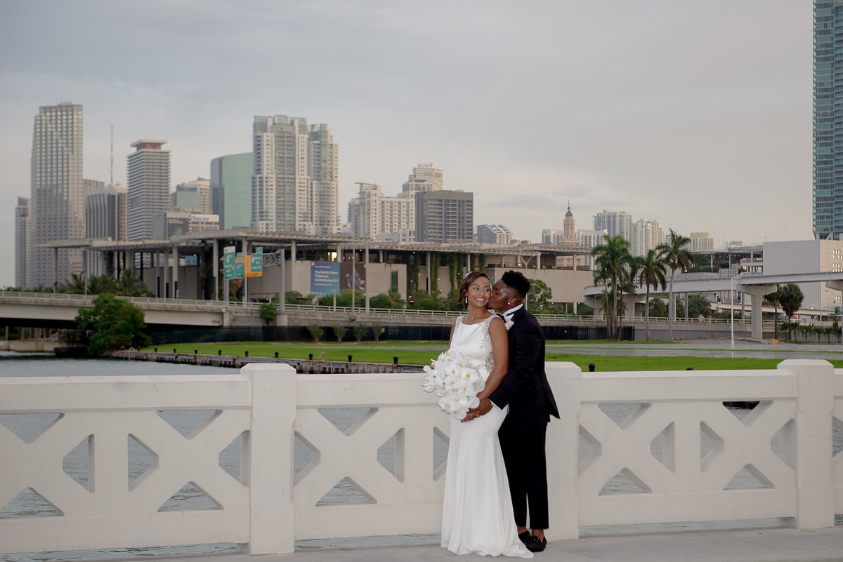 NFL Miami Dolphins Brandon Radcliff ShaKyra Radcliff Briza on the Bay Wedding Andrea Arostegui Photography-208