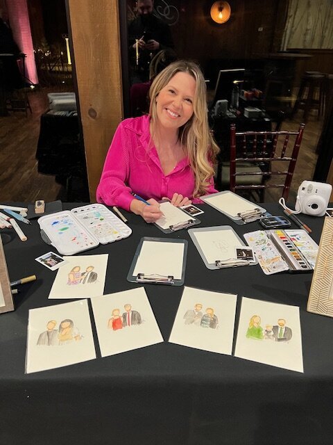 Coley Sheldon Watercolor Artist Birchwood Vineyards Derry NH