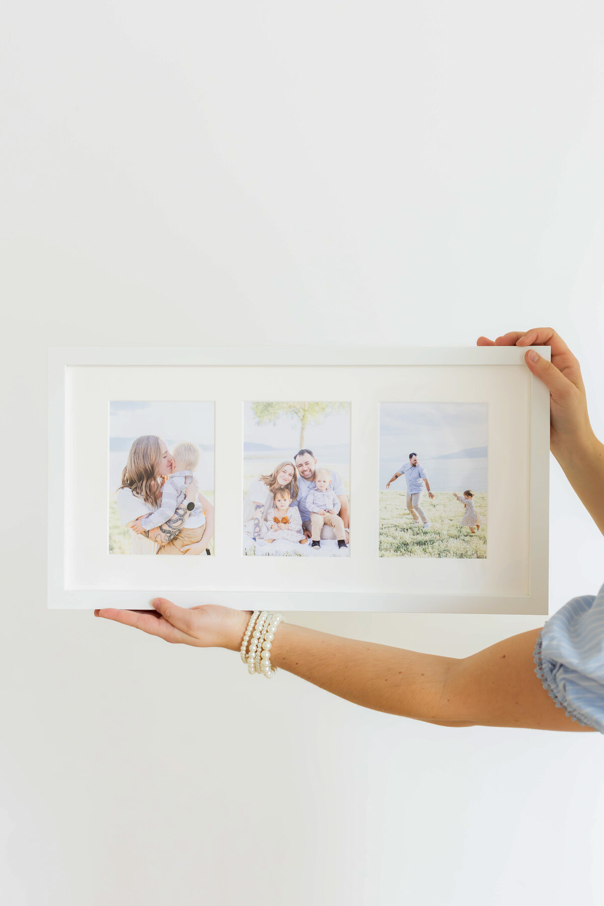 A Provo Utah photographer designing your gallery wall to display each of your most cherished and special moments.