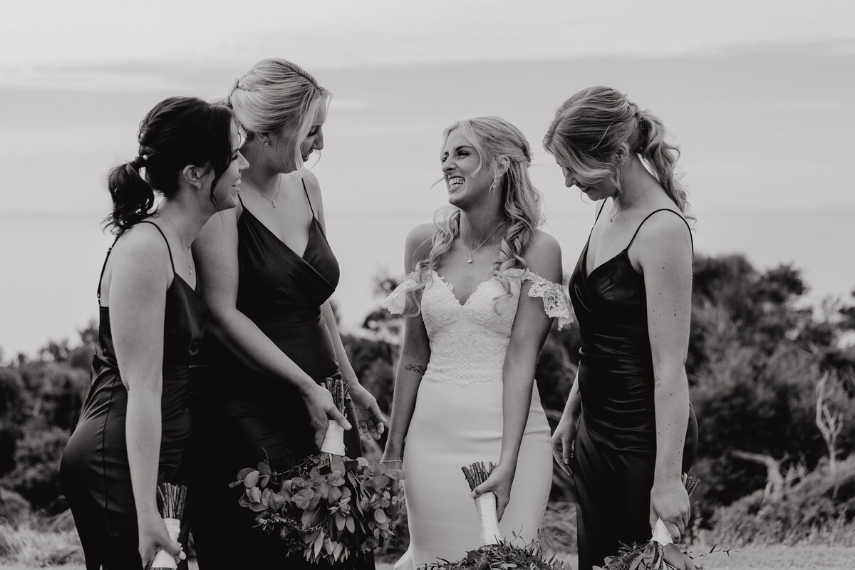 Eliza and Luke's big day by wedding photographer Mornington, Jake Grinde.