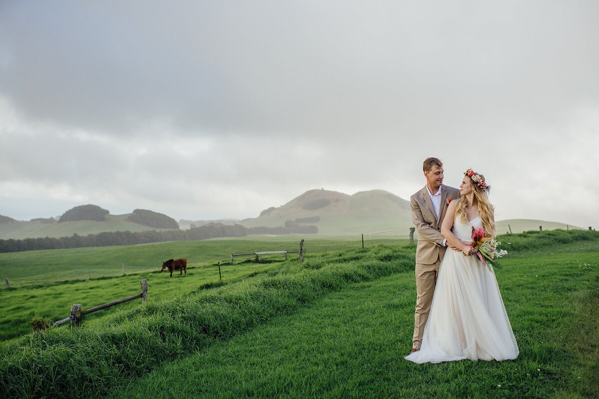 bride and groom