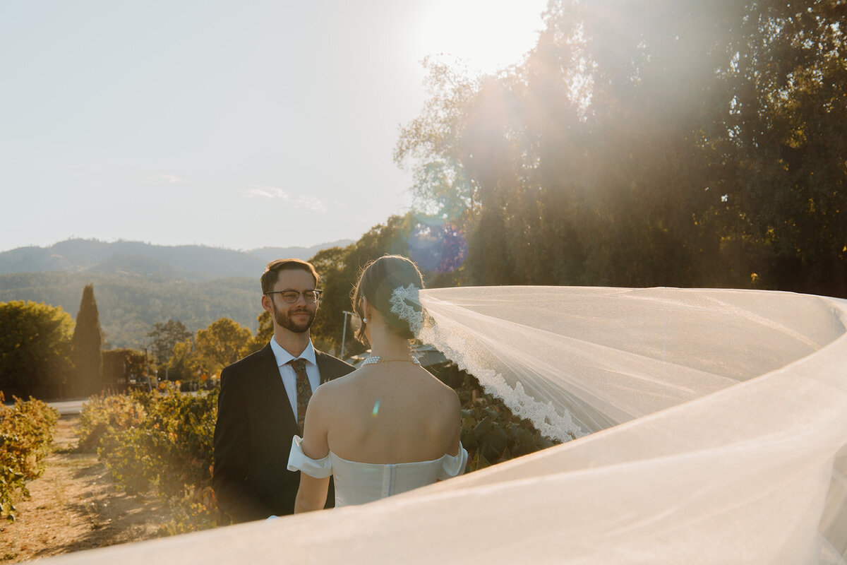 V. Sattui Winery Wedding
