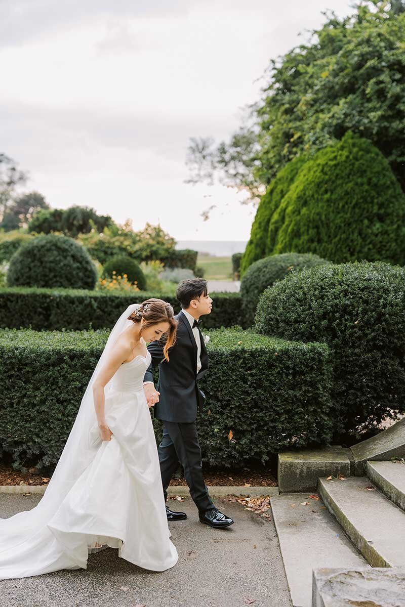 Eolia Mansion Wedding at Harkness State Park on Water