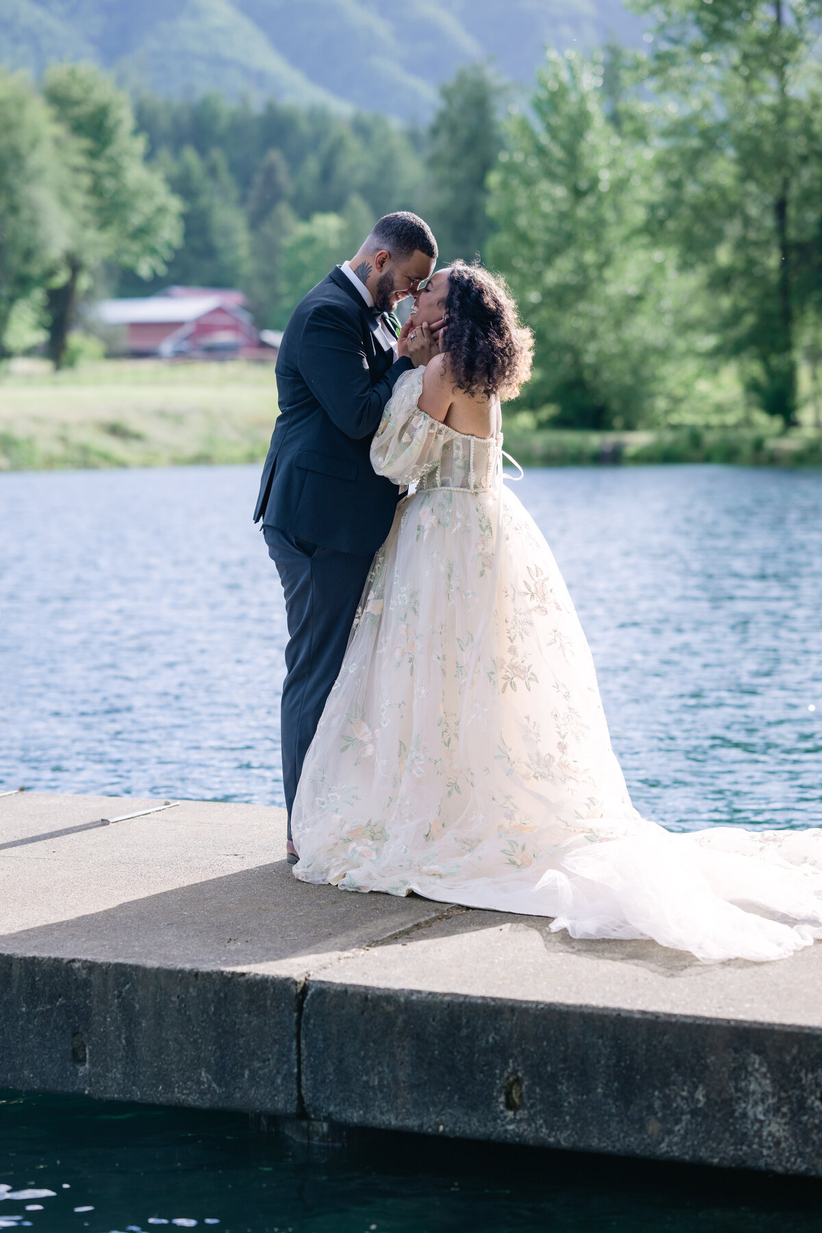 waterfront wedding vows