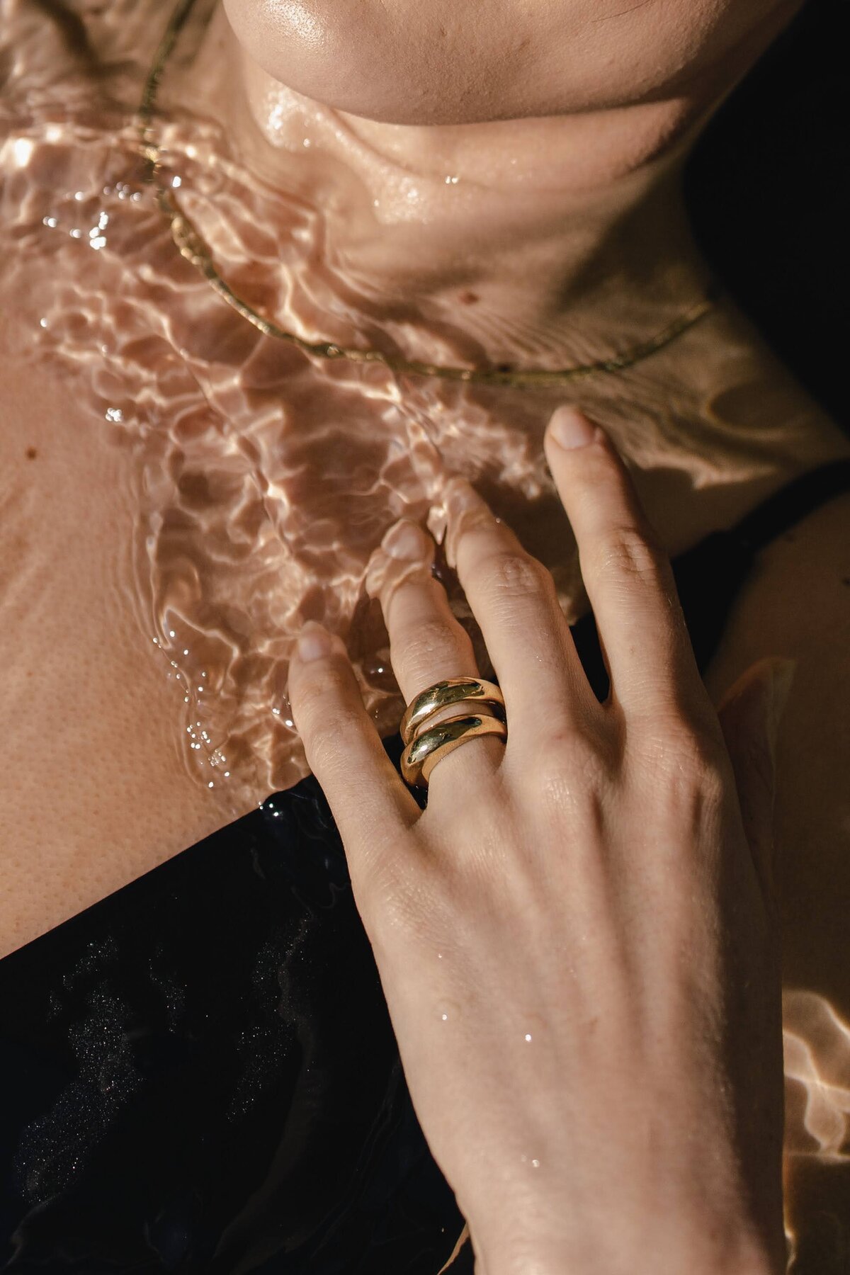 Recycled Gold Jewelry Photography for Los Angeles Jewelry Brand Dea Dia by Alex Perry