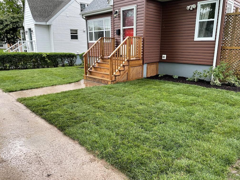 Ground Down Land Management - Halifax Excavation Services - Stone Landscaping Patio Work - sod installation - garden beds & mulch