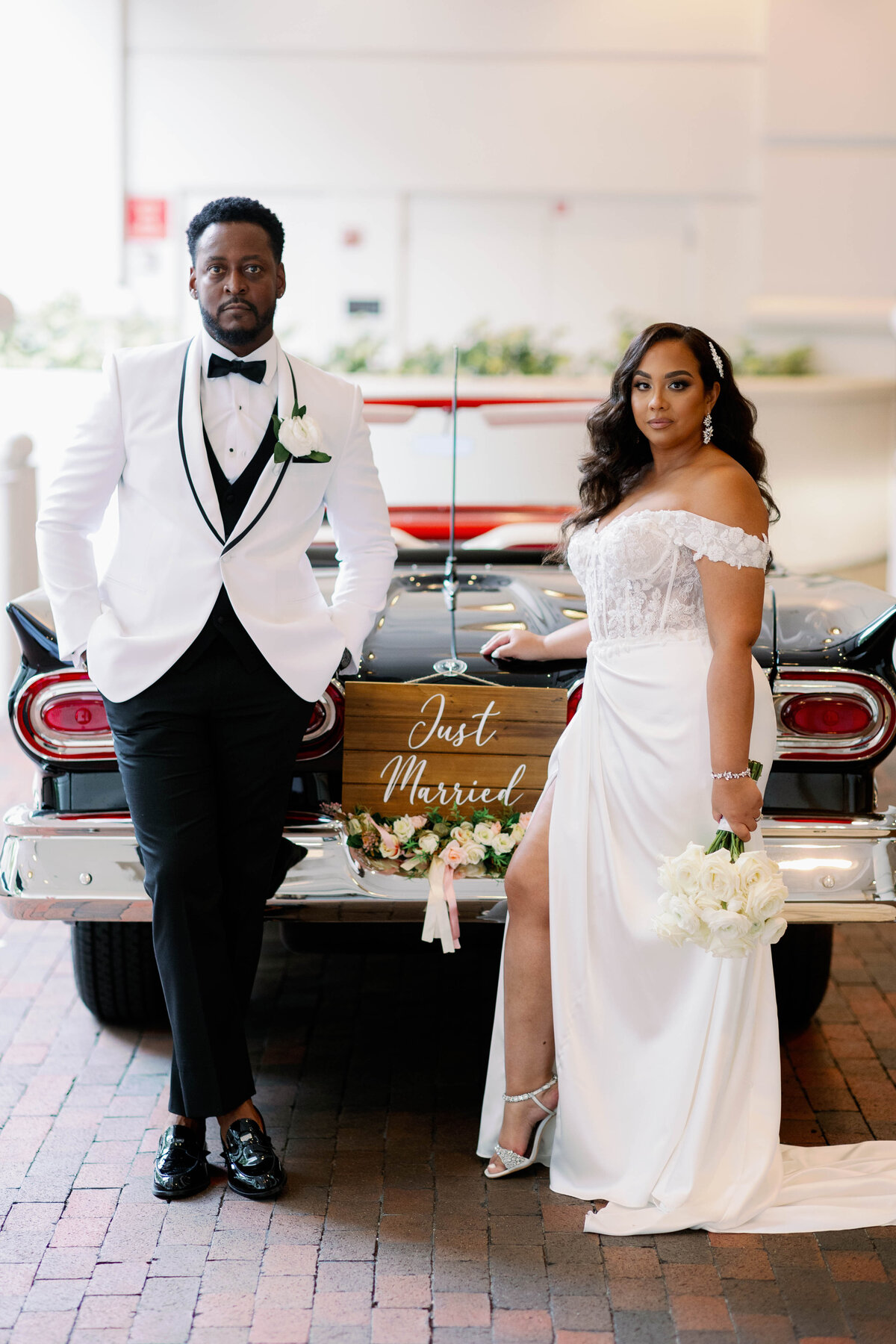 Blush & White Wedding