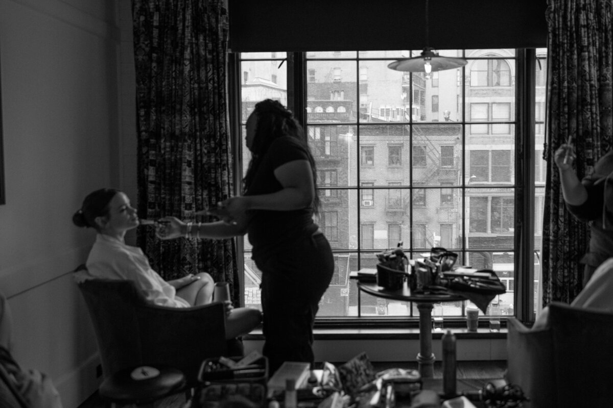 Noelle & Josh - NYC St Patricks Bowery - Wedding Previews 012