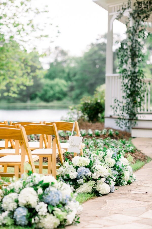 atlanta wedding florist ceremony decor