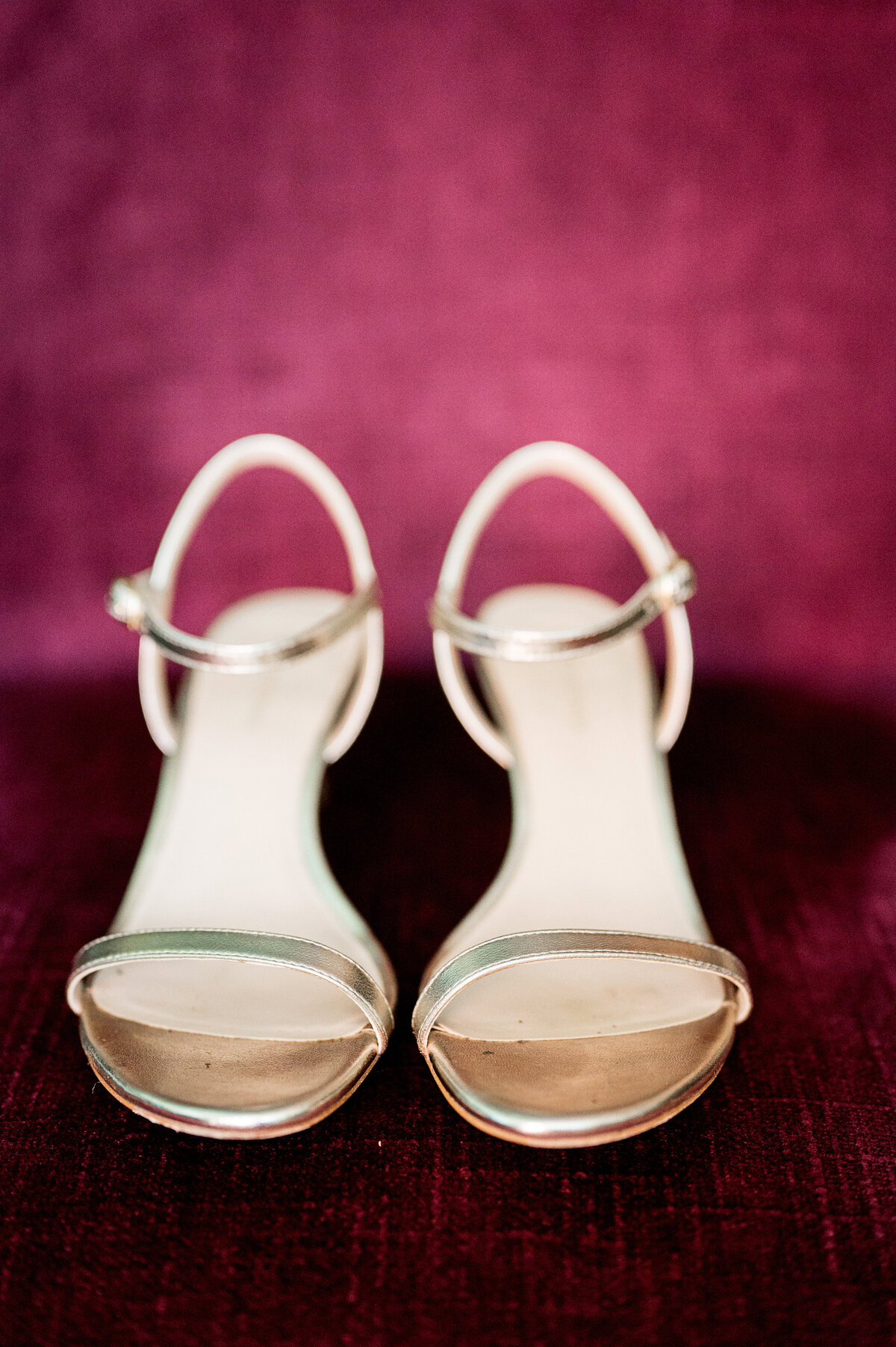 red wedding shoes