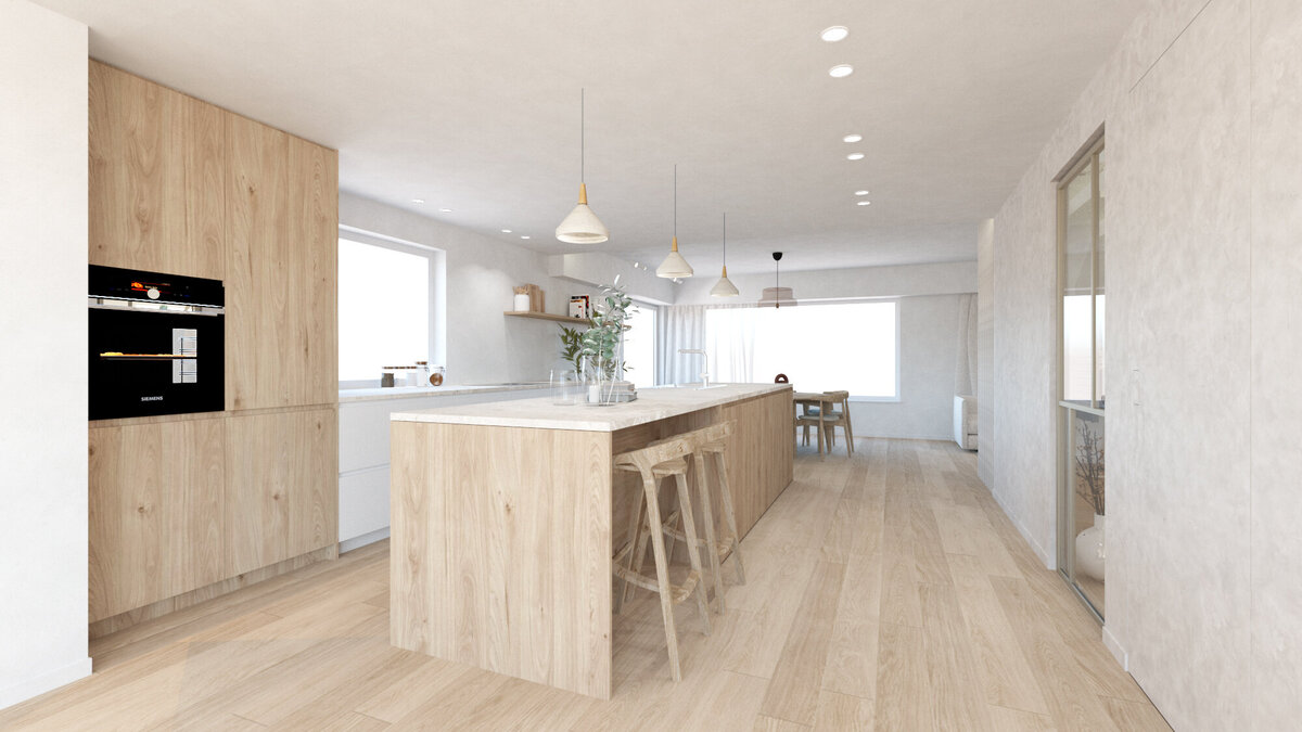 interieurontwerp-design-modern-beige-wood-hout-wit-leefruimte 4