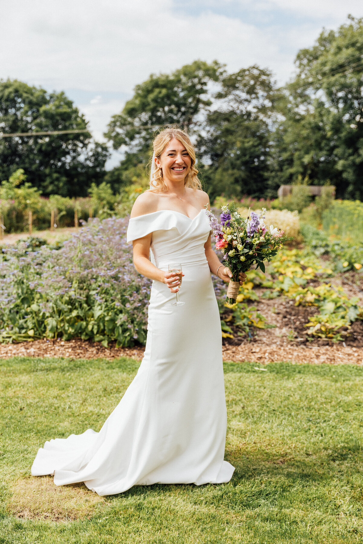 Bride  portrait at The Free Company wedding